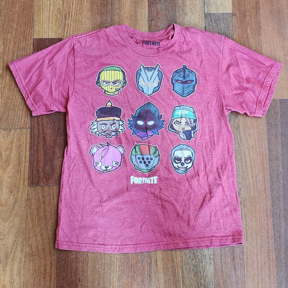 Fortnite Boys Red T-Shirt Size 14/16